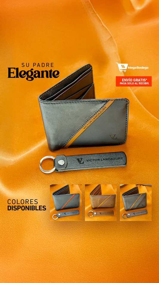 BILLETERA 100% CUERO LEGÍTIMO